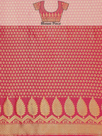 Mimosa Women's Mysore Silk Pink Saree | Grocsy
