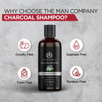 The Man Company Charcoal Shampoo | Grocsy