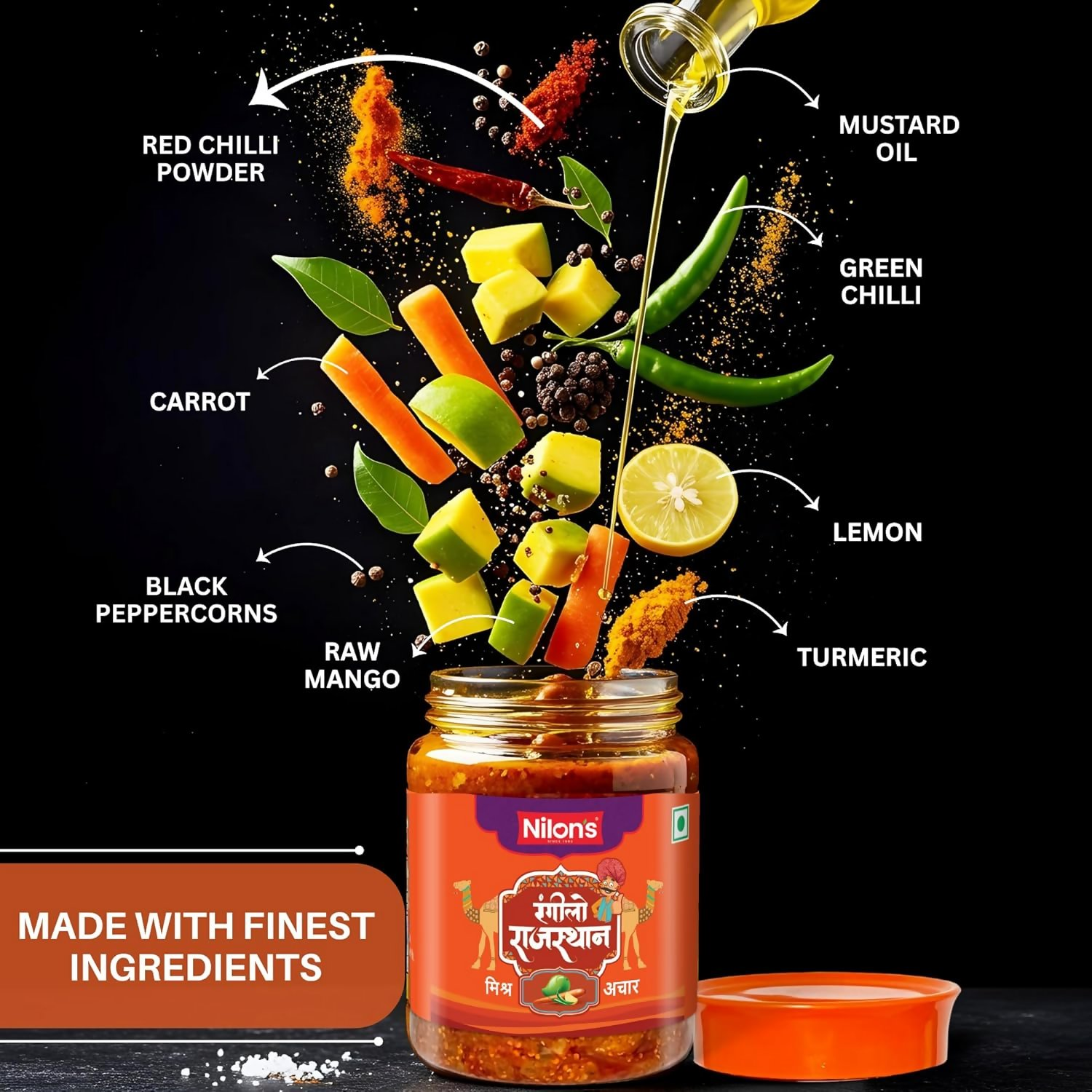 Nilon's Rangilo Rajasthan Mixed Pickle | Grocsy