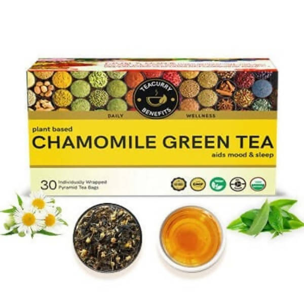 Teacurry Chamomile Green Tea | Grocsy
