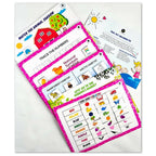 iLearnngrow Comprehensive English Kit - Activity Book for Kids to Learn English with 20 Interactive Worksheets for Age 2 - 6 years | Grocsy