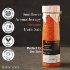 Soulflower Aromatherapy Essential Oil Jasmine Bath Salt | Grocsy