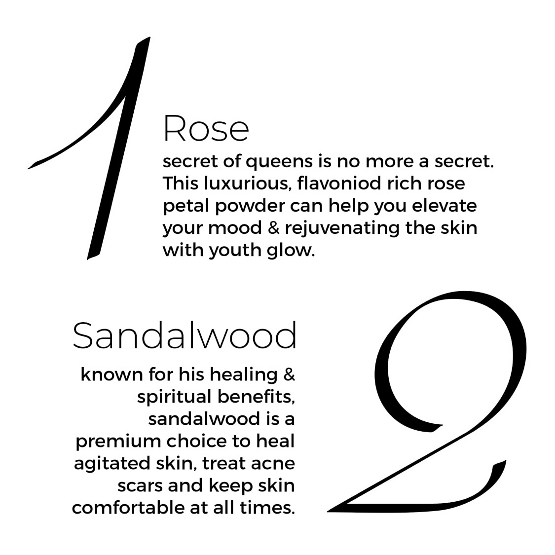 Brillare 100% Natural Rose Powder Face Wash With Anti Ageing Skin Sandalwood & Coconut | Grocsy