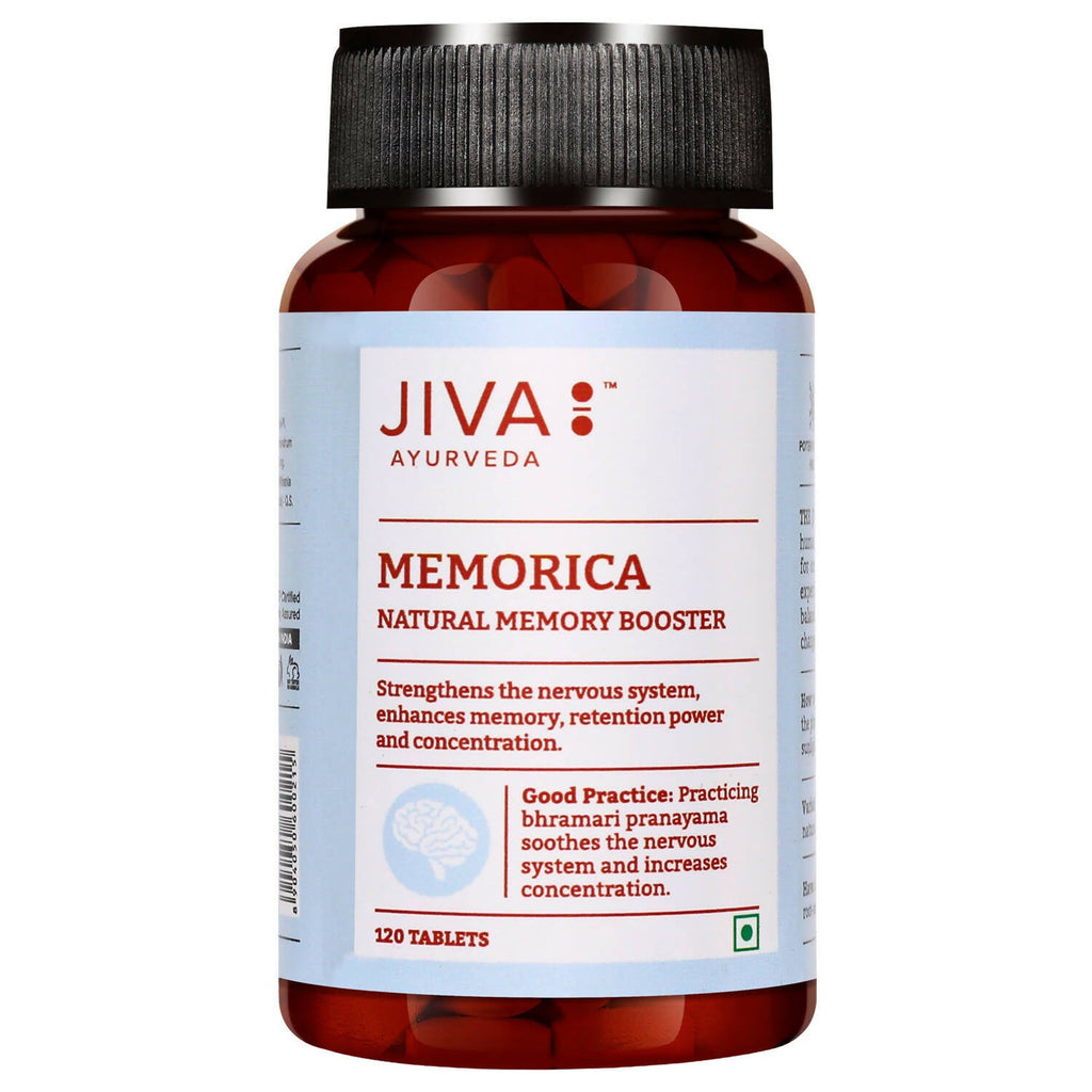 Jiva Ayurveda Memorica Tablets | Grocsy