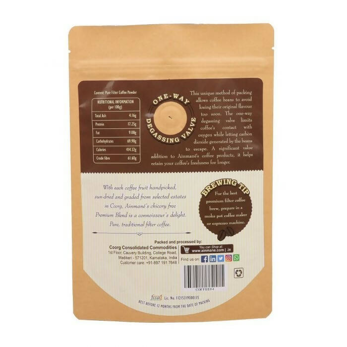 Ainmane Premium Blend Filter Coffee | Grocsy
