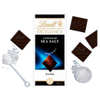 Lindt Excellence Sea Salt Touch Chocolate | Grocsy