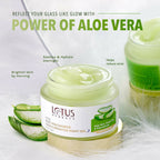 Lotus Herbals Active Aloe + Niacinamide Calm & Brighten Night Gel | Grocsy