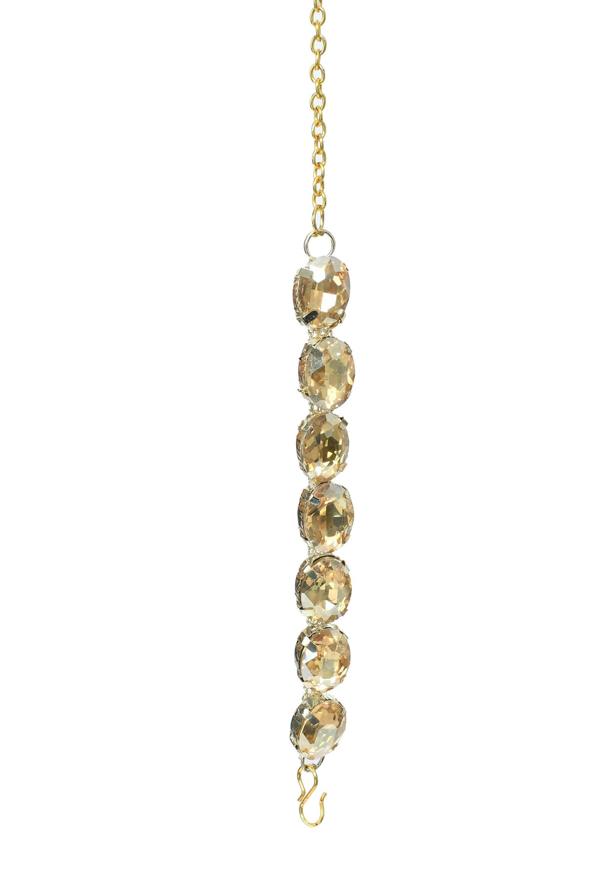 Mominos Fashion Johar Kamal Gold-Polished Finish Stone Choker For Women (Golden) | Grocsy