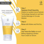 Lambre Pure Therapy Face Wash Gel For Oily Skin | Grocsy
