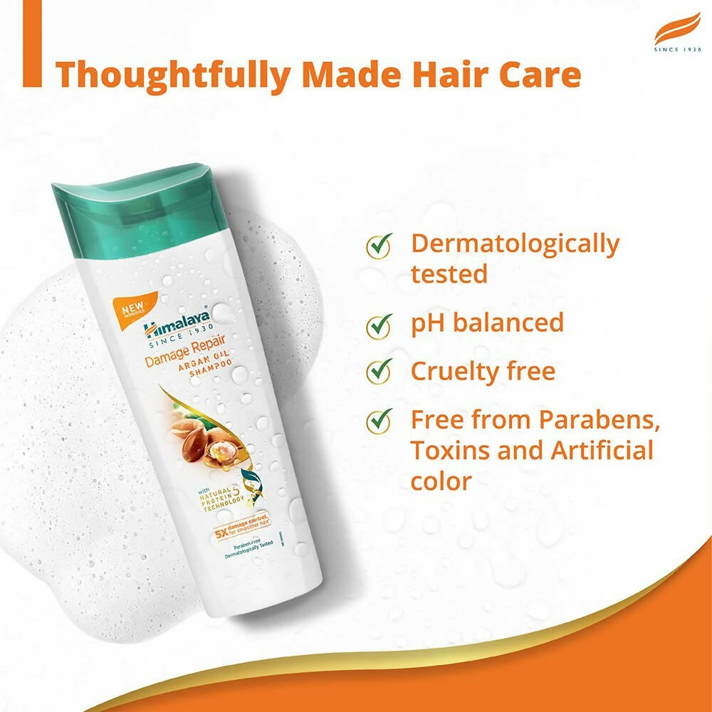 Himalaya Damage Repair Argan Oil Shampoo | Grocsy