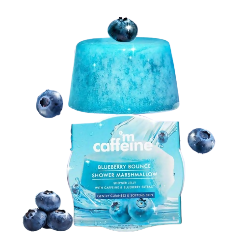 mCaffeine Blueberry Bounce Shower Marshmallow Shower jelly | Grocsy