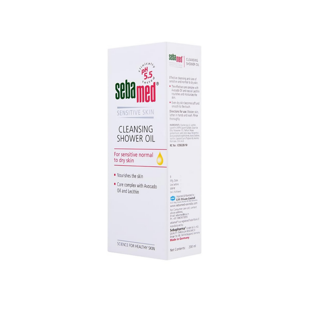 Sebamed Cleansing Shower Oil | Grocsy