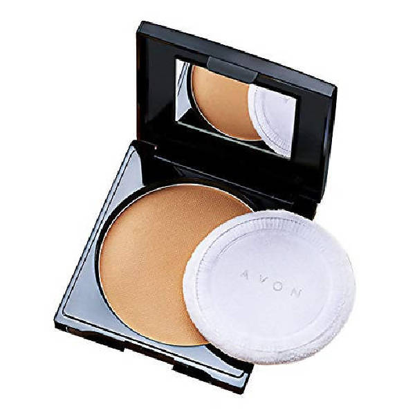 Avon True Color Oil Control Plus Pressed Powder Medium | Grocsy