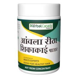 Herbal Canada Amla Reetha Shikakai Churna Powder For Healthy Hair | Grocsy