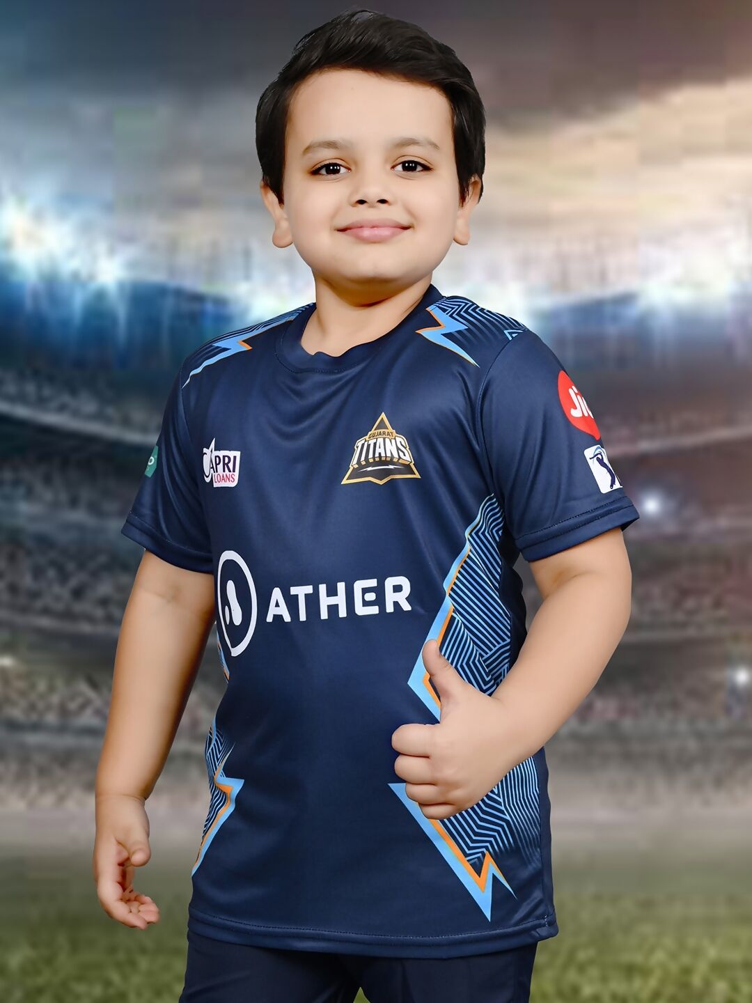 Baesd Kids IPL Cricket Jersey T-shirt T20 | Grocsy