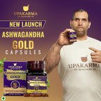 Upakarma Ayurveda Ashwagandha Gold Capsules | Grocsy