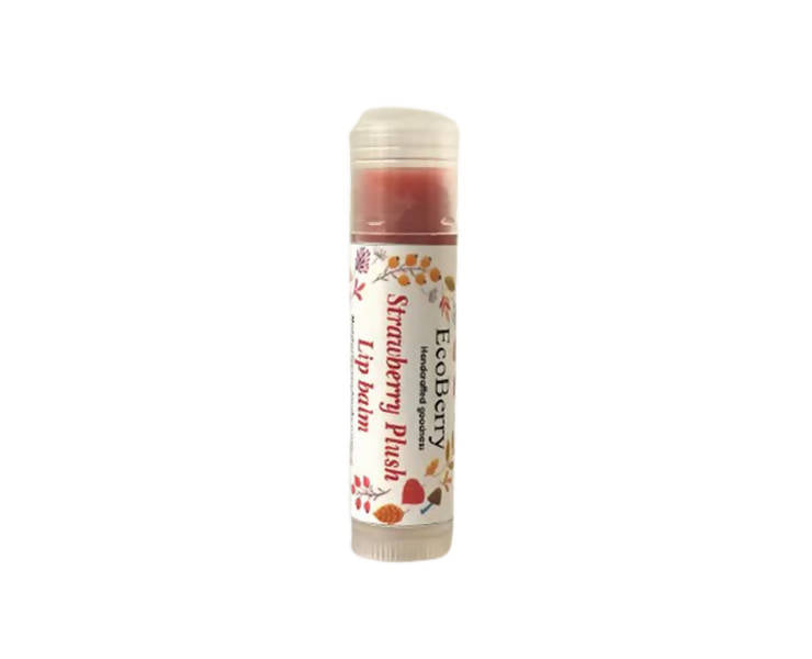Ecoberry Strawberry Plush Lip Balm | Grocsy