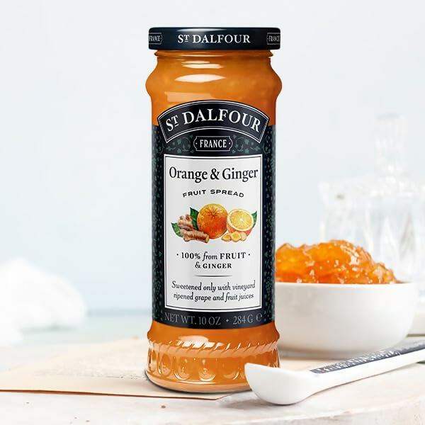 ST. DALFOUR Orange & Ginger Fruit Spread | Grocsy