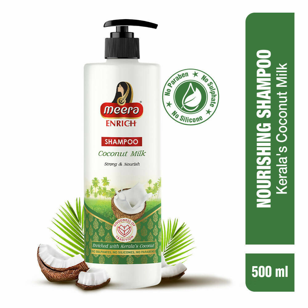 Meera Enrich Shampoo with Coconut Milk For Strong & Nourish | Grocsy