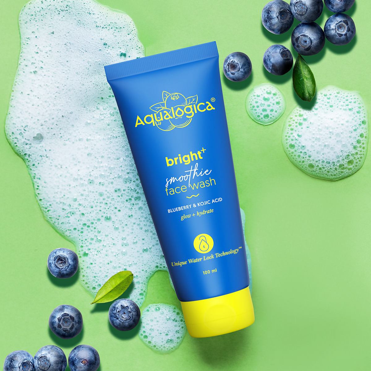 Aqualogica Bright+ Smoothie Face Wash | Grocsy