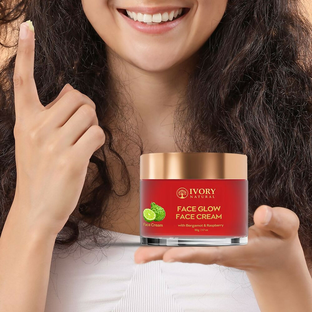 Ivory Natural Face Glow Cream For Skin Glow With Moisture And Luminosity | Grocsy