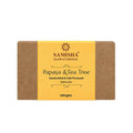 Samisha Organic Papaya & Tea Tree Skin Lightening Bathing Bar | Grocsy