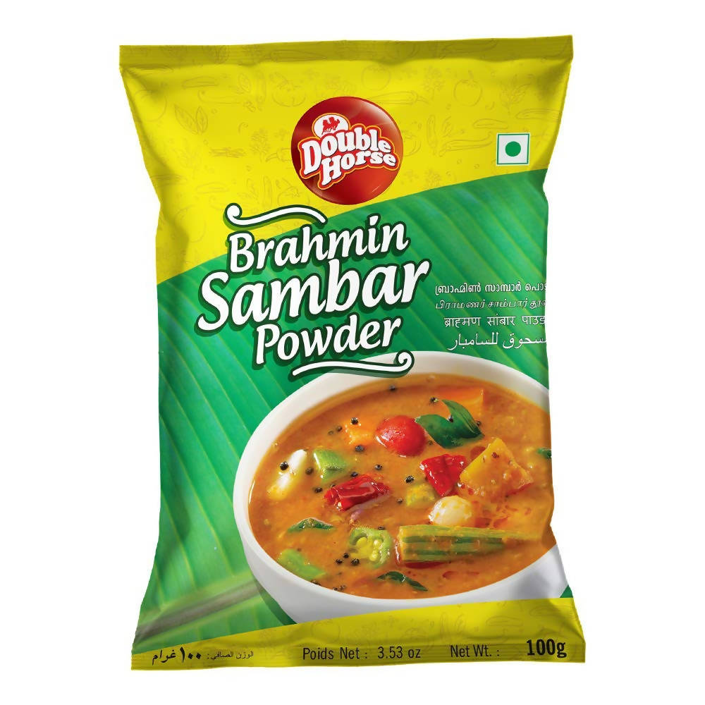 Double Horse Brahmin Sambar Powder | Grocsy