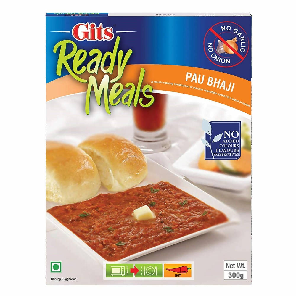 Gits Ready Meals Pau Bhaji (No Onion And Garlic) | Grocsy
