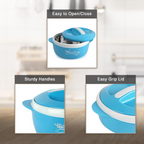 Cello Sapphire Insulated Casserole Hot Pot | Grocsy