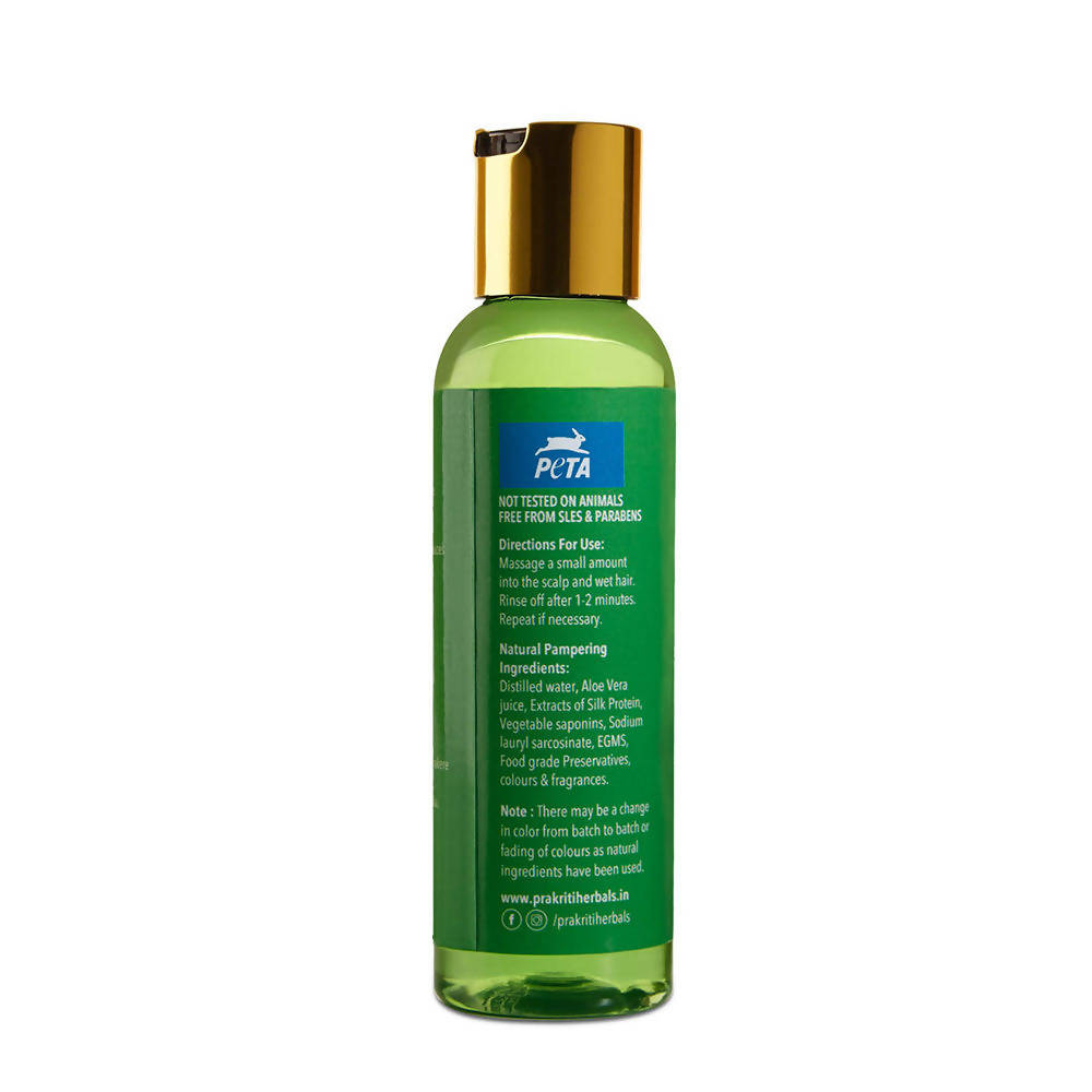 Prakriti Herbals Hydrating Aloe Vera Silk Protein Shampoo | Grocsy