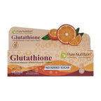 Pure Nutrition Glutathione 500mg with Vitamin C & Saffron Effervescent Tablets | Grocsy