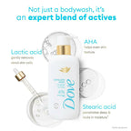 Dove Exfoliate Away Serum Body Wash with 4% Refining Serum + AHA | Grocsy