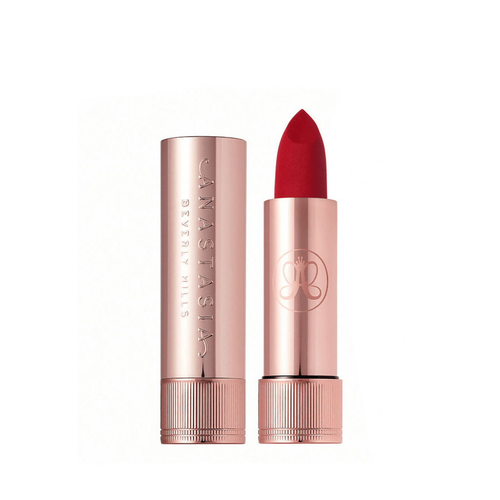 Anastasia Beverly Hills Satin Lipstick - Royal Red | Grocsy