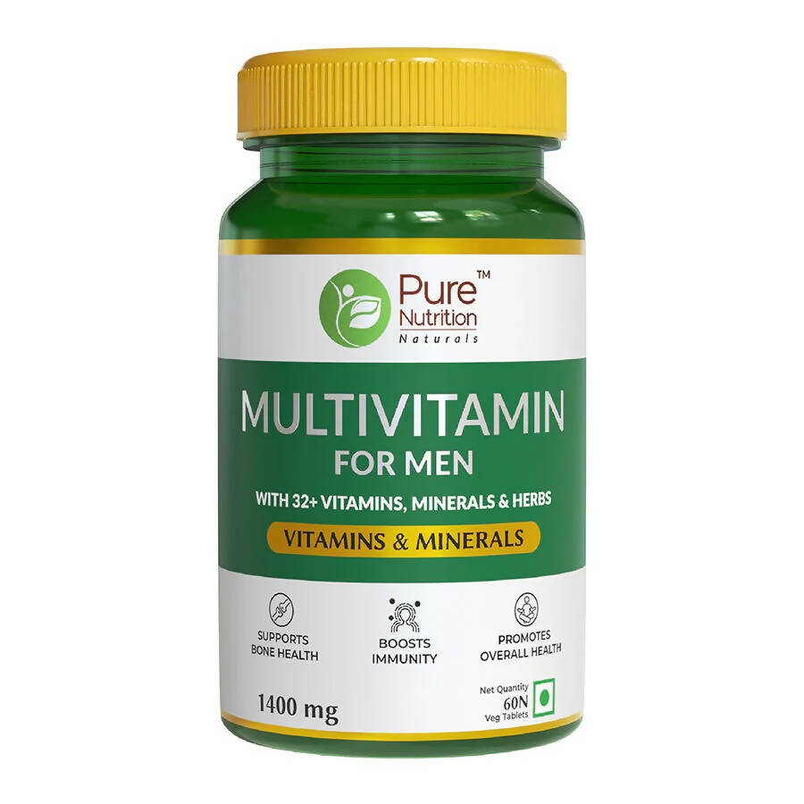 Pure Nutrition Multivitamin For Men Veg Tablets | Grocsy
