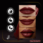 Faces Canada Comfy Matte Creme Lipstick - Raise The Roof 01 - Limited Time Offer | Grocsy