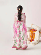 Joban Fashion Girl's Pink & White Color Lehenga Choli | Grocsy