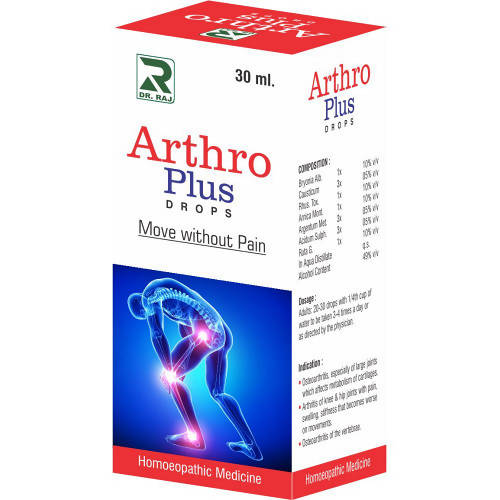 Dr. Raj Homeopathy Artho Plus Drops | Grocsy