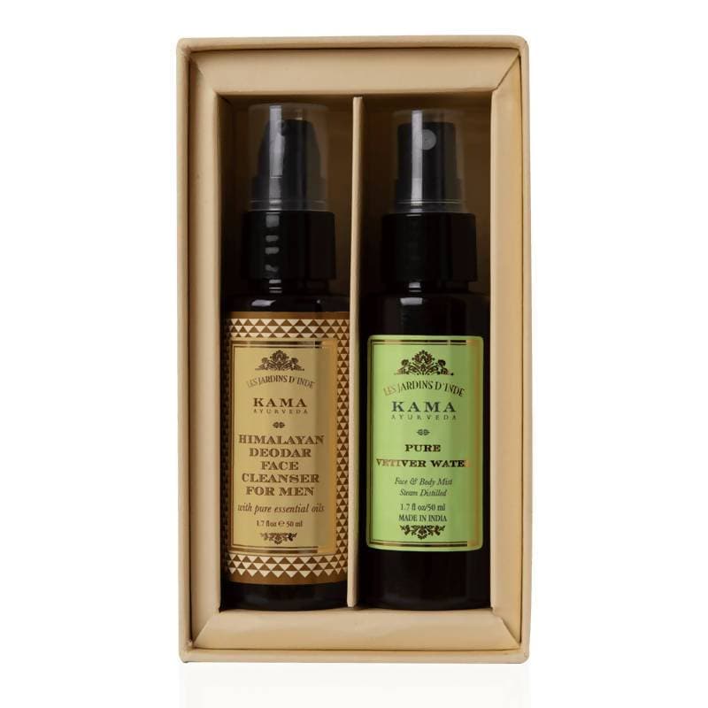 Kama Ayurveda Face Care Gift Box For Men | Grocsy