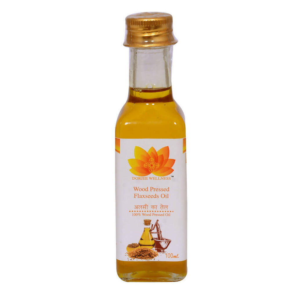 Dorjee Wellness Wood Pressed Flaxseed Oil | Grocsy