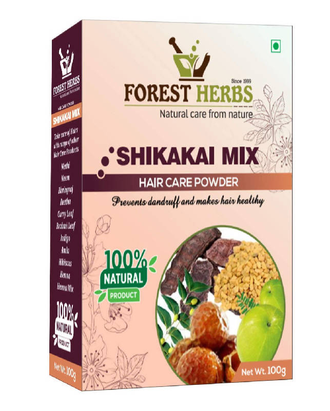 Forest Herbs Shikakai Mix Hair Care Powder | Grocsy