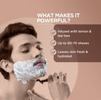 The Man Company Shaving Foam Lemon | Grocsy