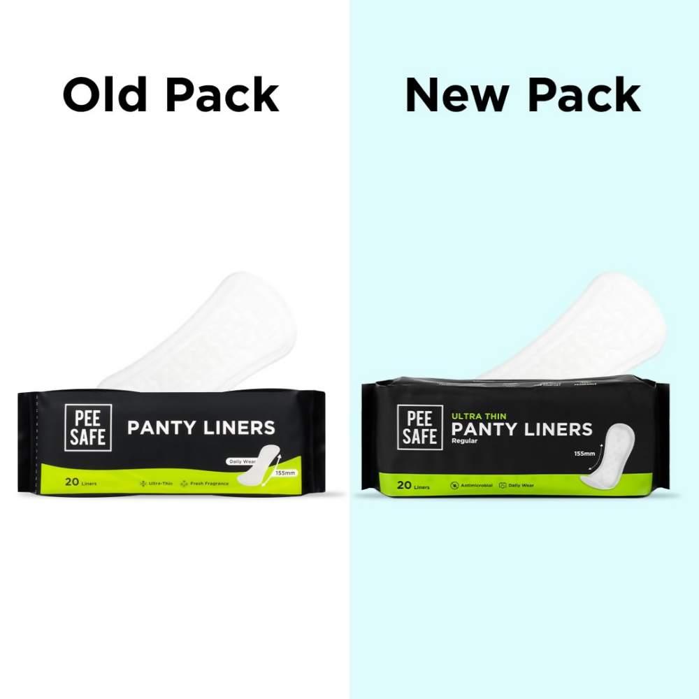 Pee Safe Panty Liners For Women (Small Size) | Grocsy