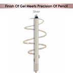 Kay Beauty By Katrina Kaif Gel Eye Pencil - Silver | Grocsy