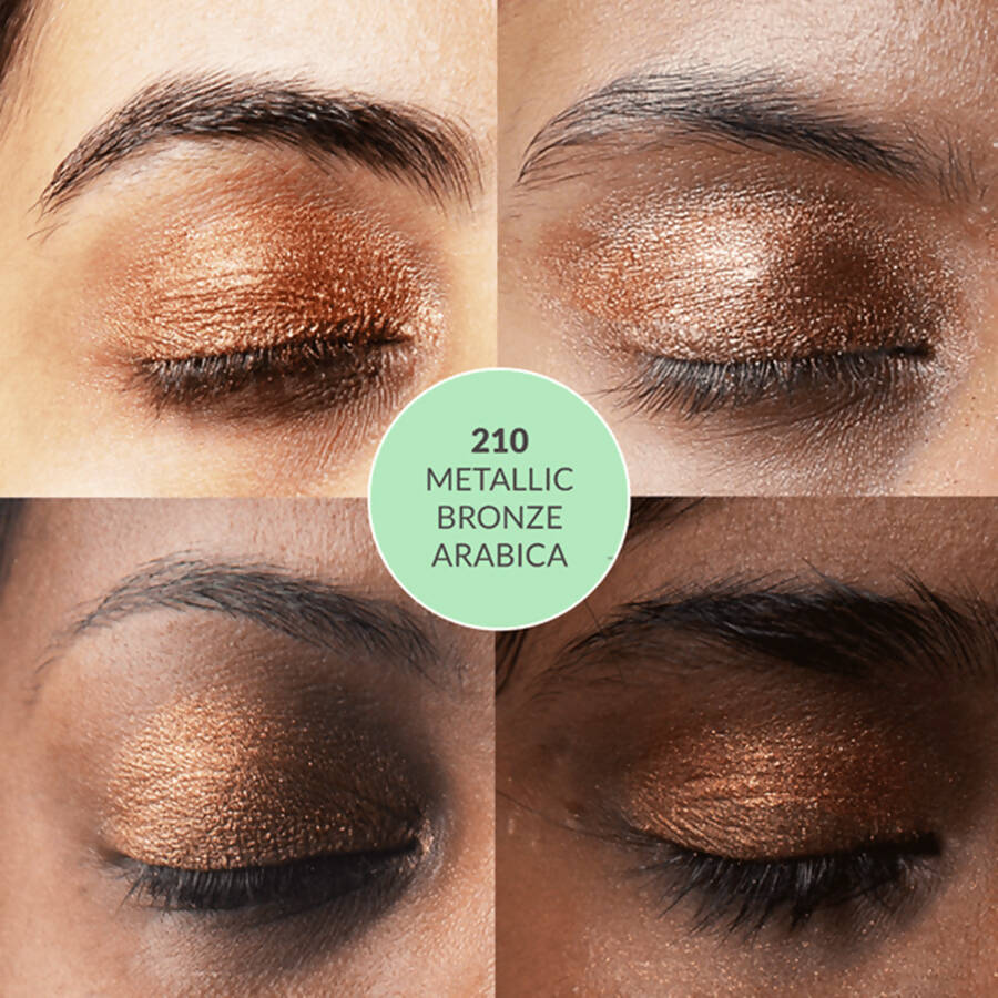 Disguise Satin Smooth Eyeshadow Squares - Metallic Bronze Arabica 210 | Grocsy