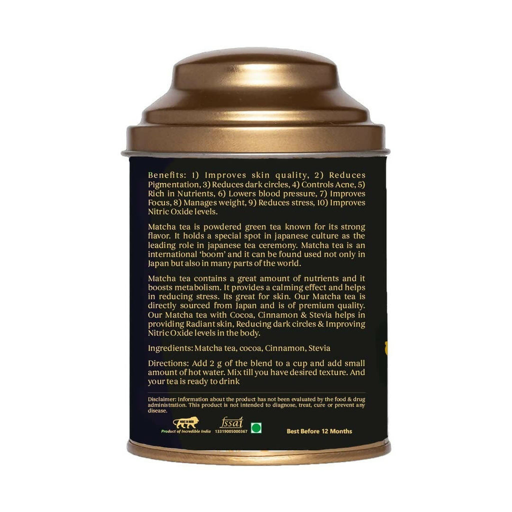Botanical Sage Cocoa Matcha Green Tea | Grocsy
