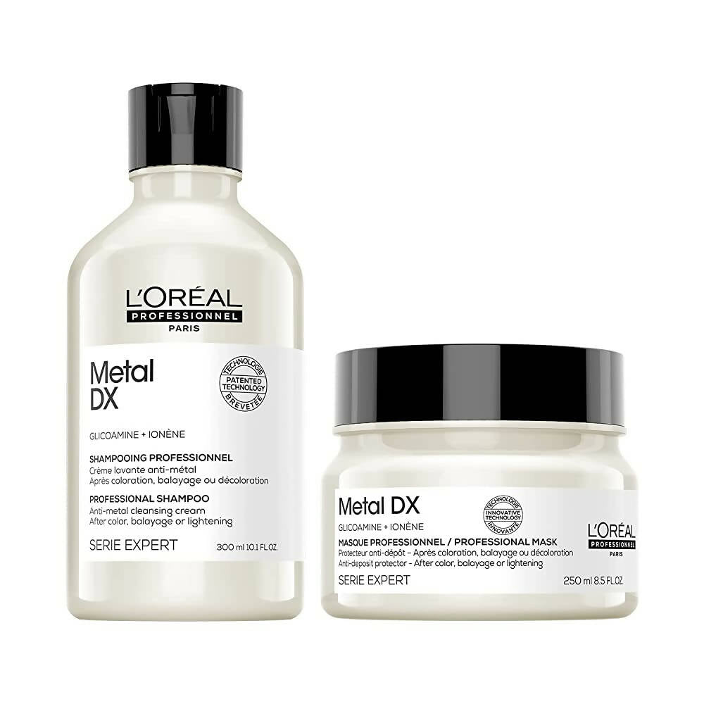 L'Oreal Paris Metal Dx Shampoo & Hair Mask Combo-Serie Expert | Grocsy