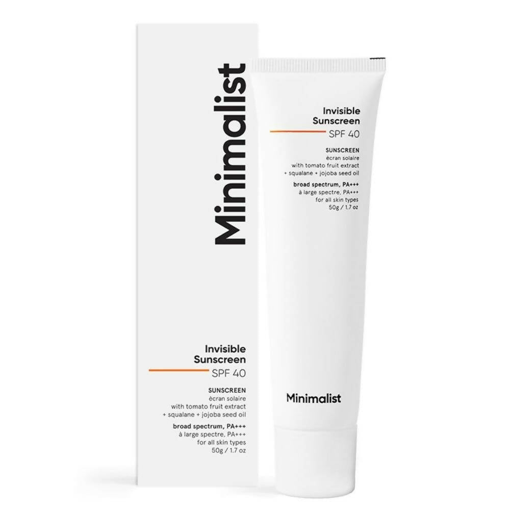 Minimalist Invisible Sunscreen SPF 40+ PA +++ | Grocsy