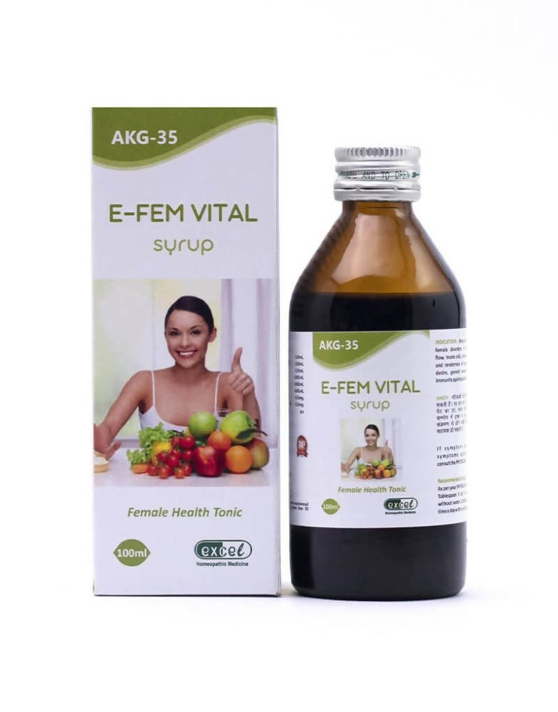 Excel Pharma E-Fem Vital Syrup | Grocsy