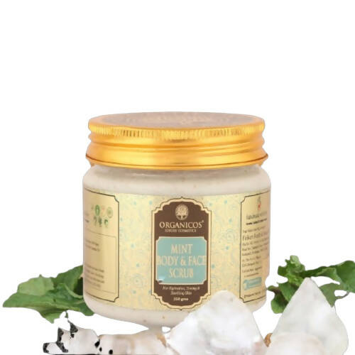Organicos Mint Face & Body Scrub | Grocsy