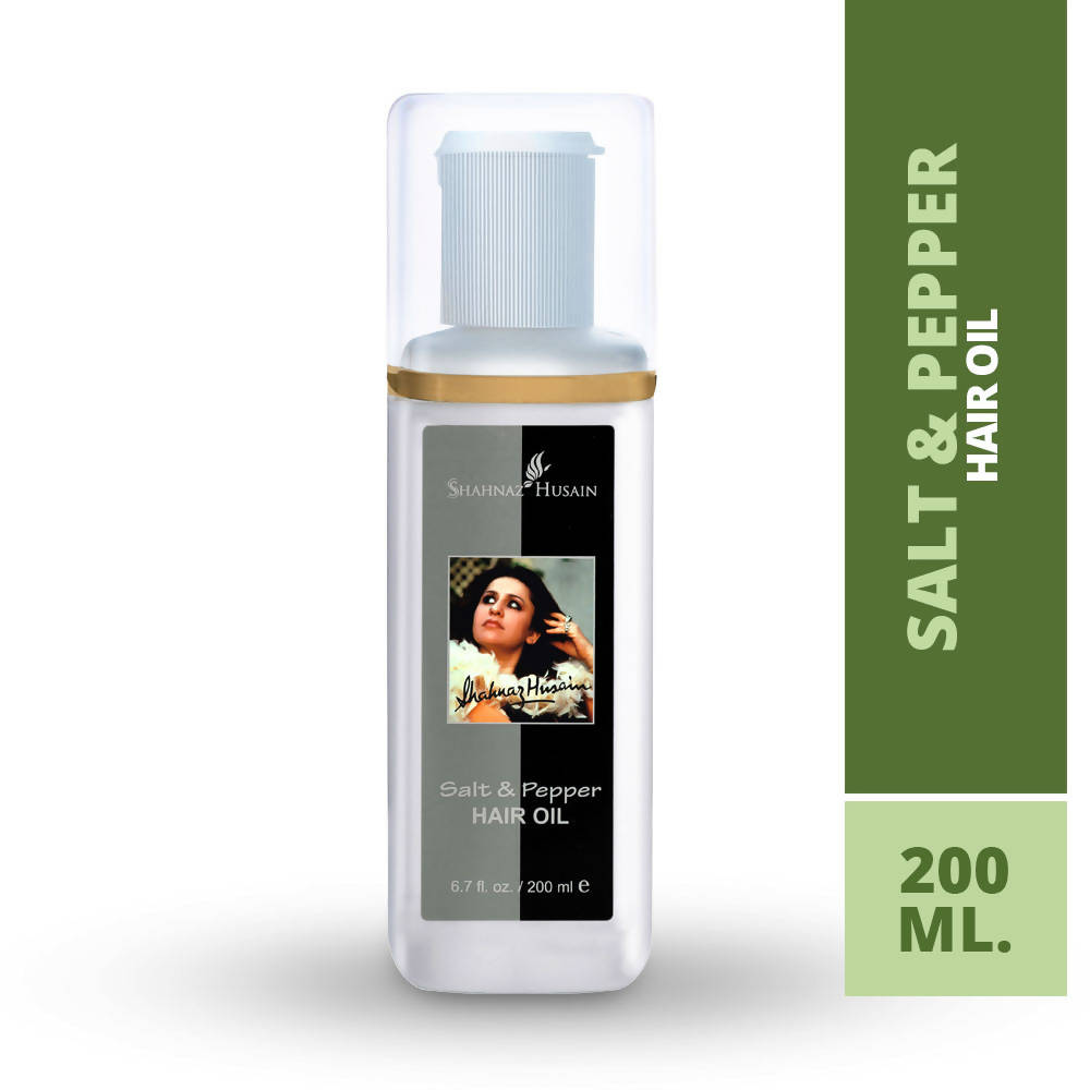 Shahnaz Husain Salt & Pepper Hair Oil | Grocsy